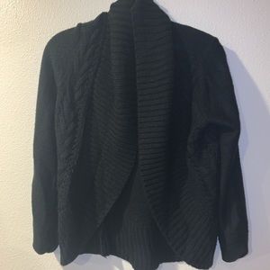 Black Knit Cardigan